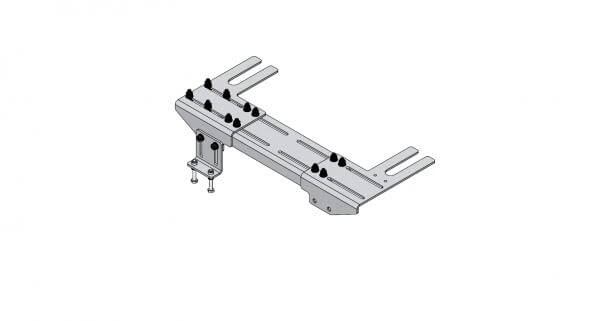 [C-HDM-1019] - Universal Heavy-Duty Pedestal Mount Base