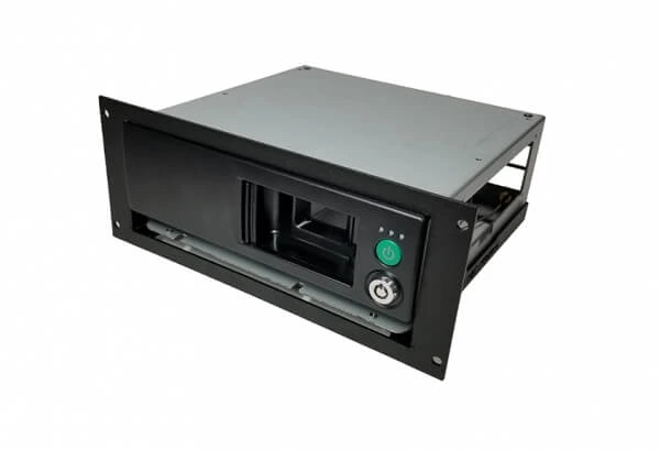 [C-EB35-GDV-1P] - 1-Piece Equipment Mounting Bracket, 3.5" Mounting Space, Fits Getac Video DVR Model VR-X20