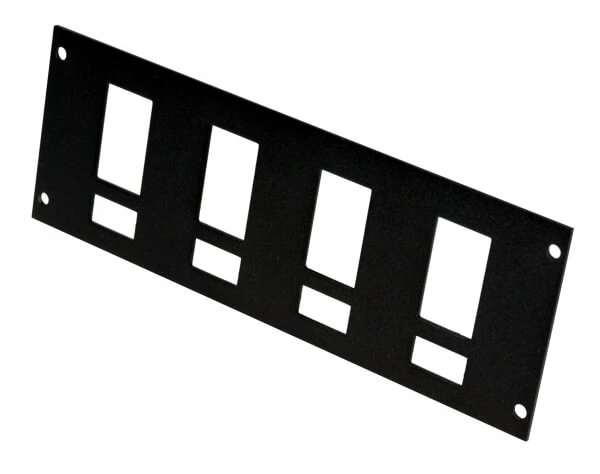 [C-PS-4-L] - 3" High Plate With (4) Switch & Legend Cutouts
