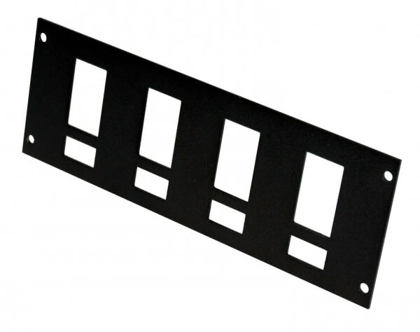 [C-PS-4-L] - 3" High Plate With (4) Switch & Legend Cutouts