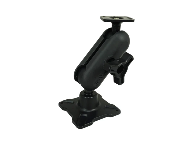 [DBM-1150-KS-0104] Dual Ball Mount with 1.50" Knob-Style Standard Housing, One Standard AMPS Plate & One Long VESA 75 Plate