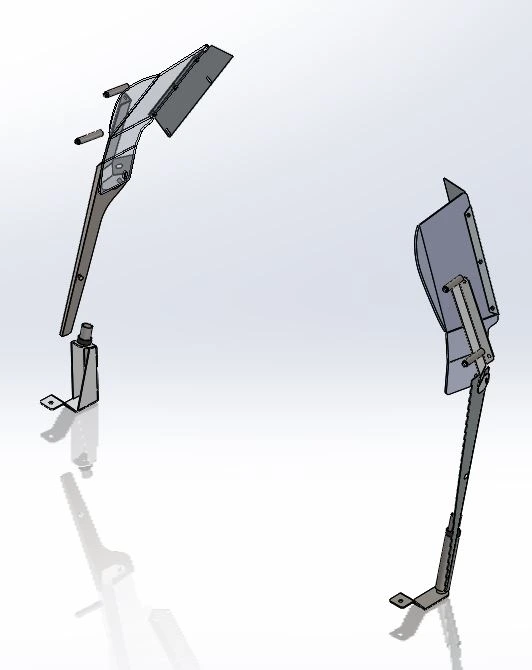 [2-SAB-TH15-SM] - Chevy Tahoe Bent-Frame Spacemaker Partition Mounting Kit