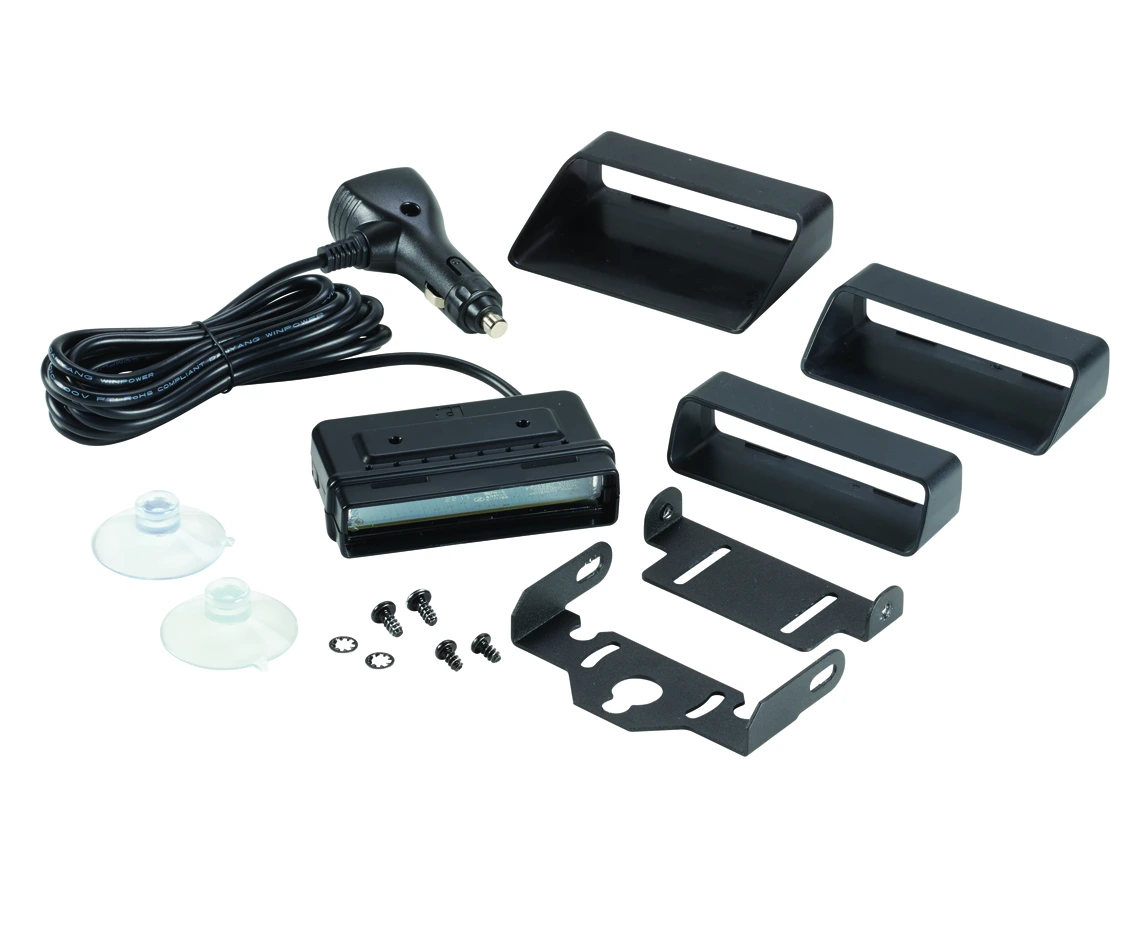 Each model includes light head, two suction cups, bail and pivot brackets, mounting hardware and three different length snap-on visors. (accessory plug option is no longer sold, o…