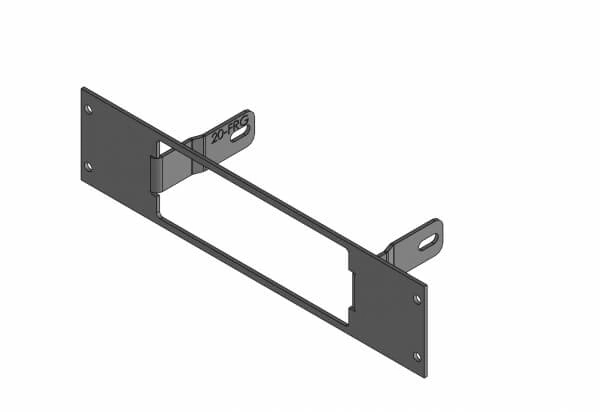 [C-EB20-FRG-1P] - OBSOLETE – 1-Piece Equipment Mounting Bracket, 2" Mounting Space, Fits Freelight RANGR-G (FDL-978-GTX/E)