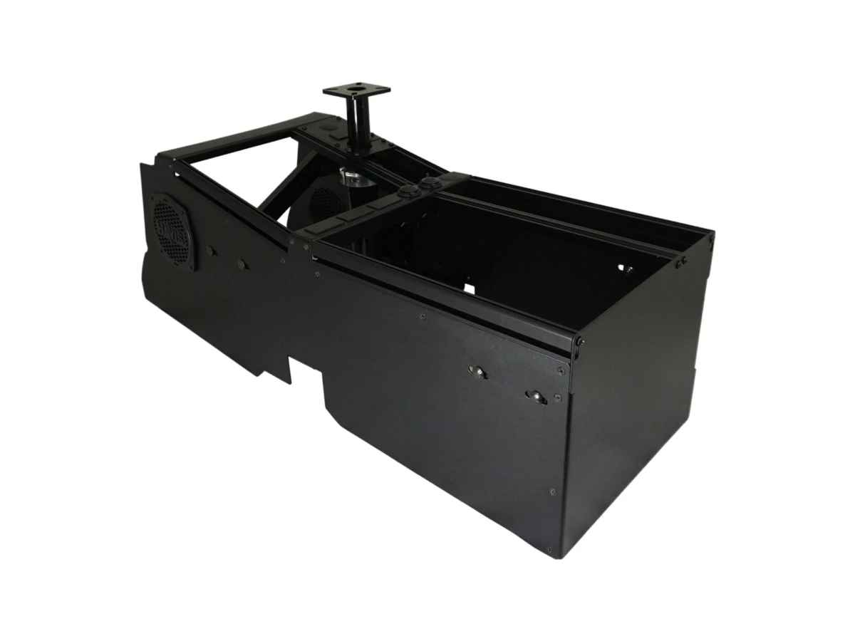 [C-VSW-1014-RAM] Vehicle-Specific 24" Wide Angled Console for 2022-2024 RAM DJ 2500 without Manual Transfer case shifter and OEM