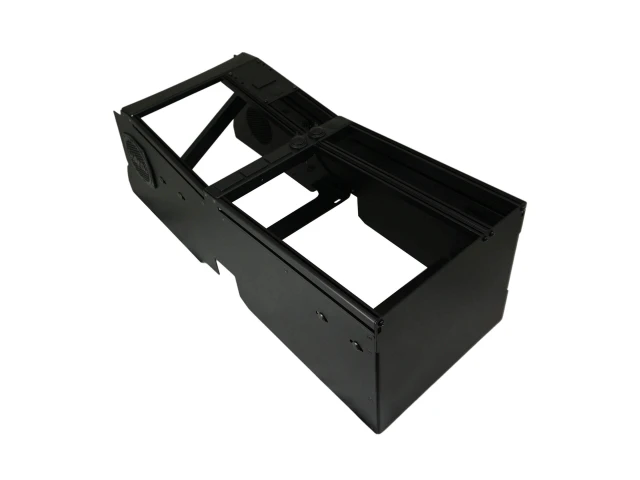 [C-VSW-1014-RAM] Vehicle-Specific 24" Wide Angled Console for 2022-2024 RAM DJ 2500 without Manual Transfer case shifter and OEM