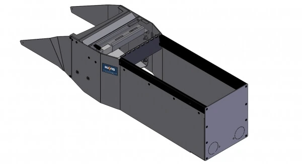 [C-VS-1800-CHGR-PM] - DISCONTINUED – 2011-2020 Dodge Charger Vehicle-Specific 18" Console w/ Internal Printer Mount