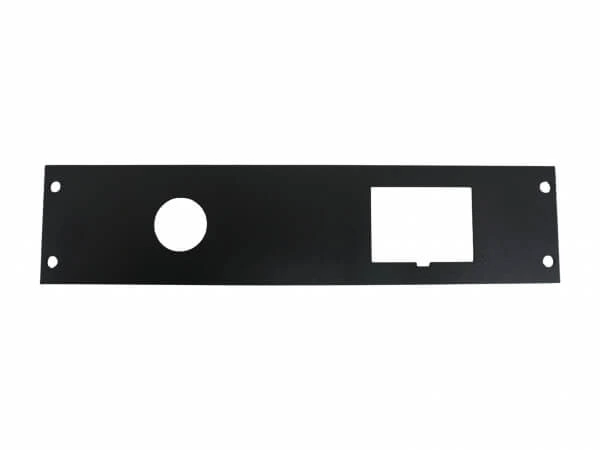 [C-EB20-USB-1P] - 1-Piece Equipment Mounting Bracket, 2" Mounting Space For 2020-2024 Ford Interceptor Utility Lighter Plug & OE