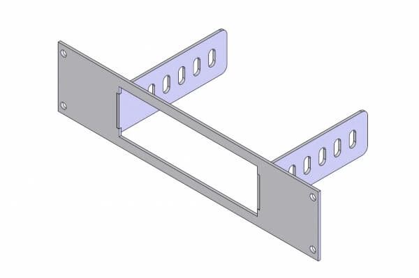[C-EB20-UNP-1P] - DISCONTINUED – 1-Piece Equipment Mounting Bracket, 2" Mounting Space Fits Uniden Pro520XL