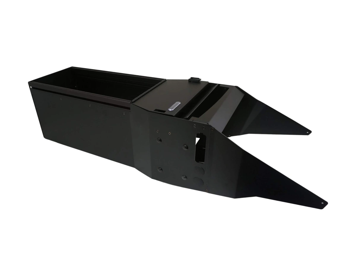 [C-VS-1800-CHGR-PM-2] Vehicle-Specific 18" Console w/ Internal PocketJet 8 Printer Mount for 2021-2023 Dodge Charger Police