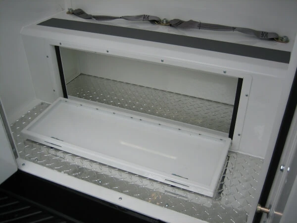 [PT-A-906] - Prisoner Transport Locking Under-Bench Storage Option