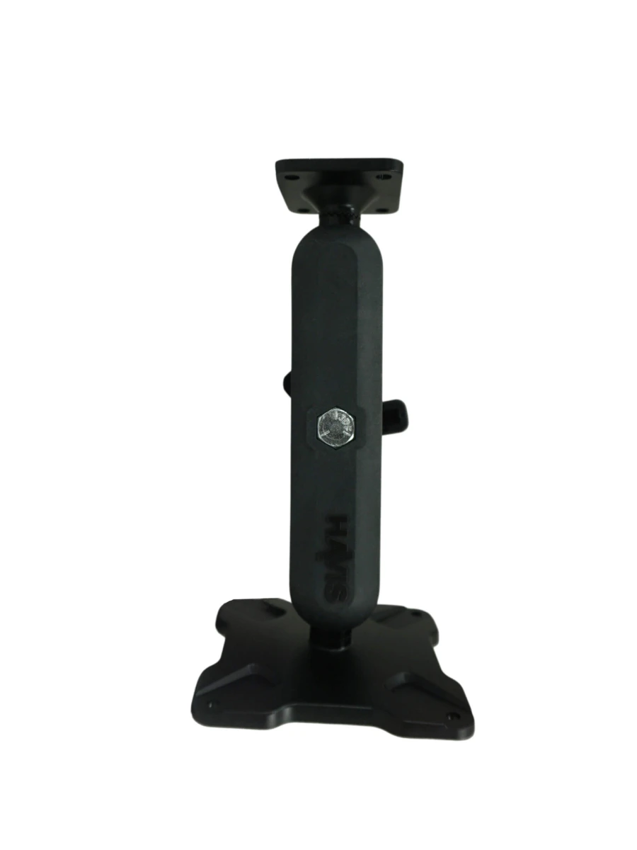 [DBM-1100-KL-0103] Dual Ball Mount with 1.00" Knob-Style Long Housing, One Standard AMPS Plate & One Standard VESA 75 Plate