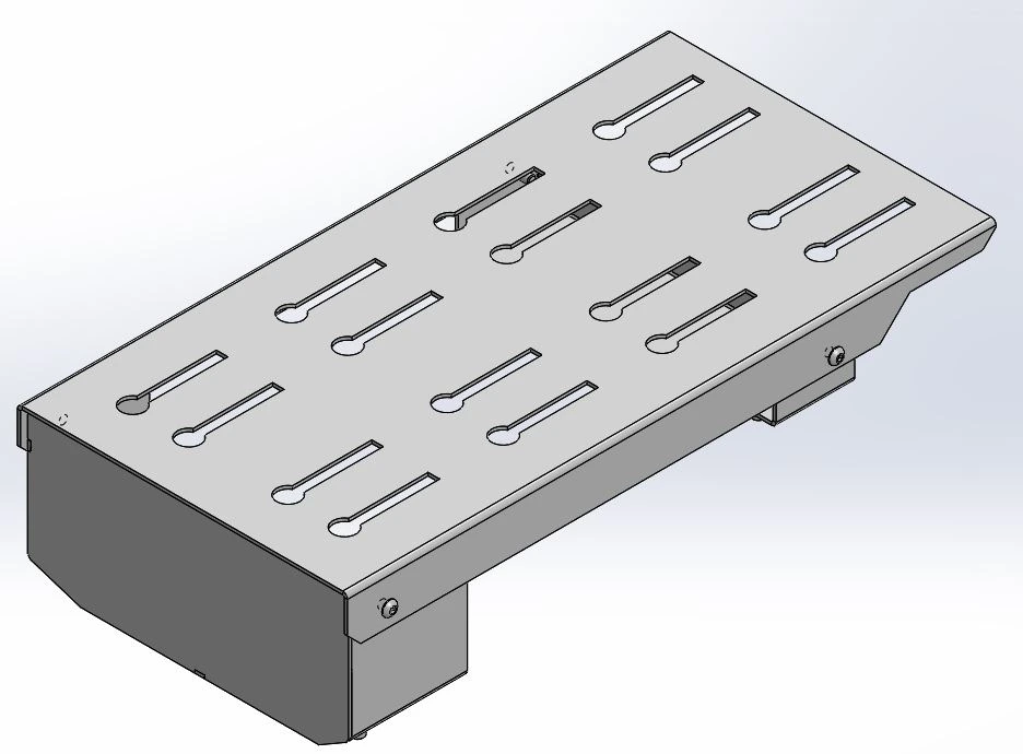 [AC-F150-15-MNT] - Ford Truck F150- F550 / Expedition Console Floor Plate with Foot Brackets