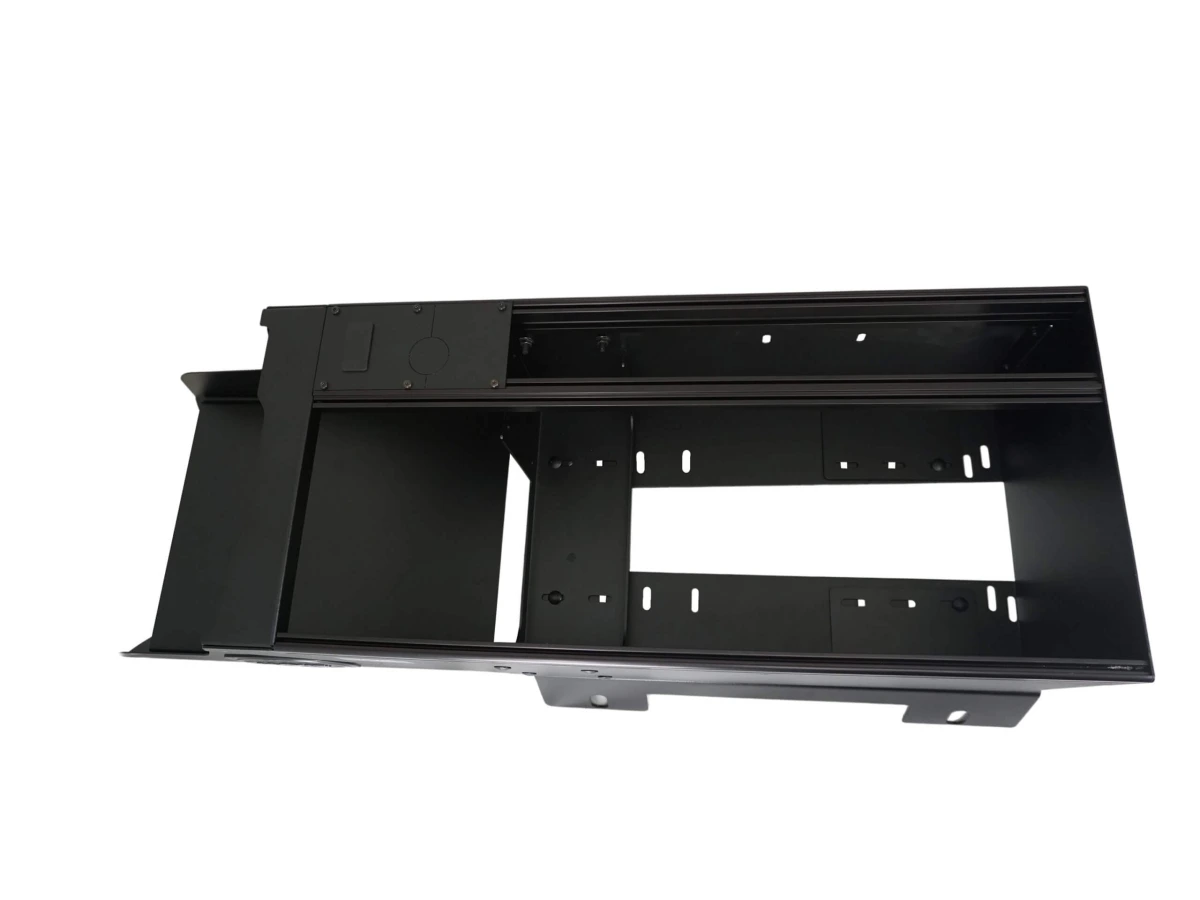 [C-VSW-2600-SILV] - Vehicle-Specific 26" Wide Flat Console for 2019-2024 Chevrolet Silverado and GMC Sierra
