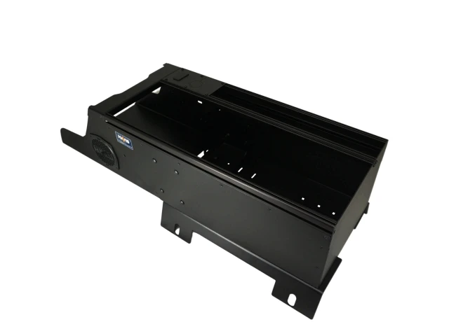 [C-VSW-2600-SILV] - Vehicle-Specific 26" Wide Flat Console for 2019-2024 Chevrolet Silverado and GMC Sierra