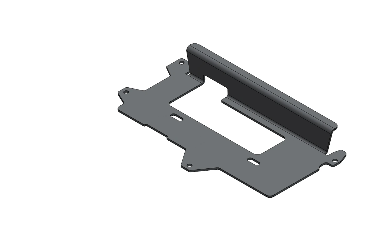 [C-EBX-C3-3] Equipment Bracket Kit for VSX Consoles Front Tray Siren Light Control – Code 3 XCEL™ 3492R Siren