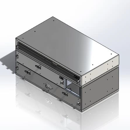 [CP-UV-GB1DMS1] - Command Post, 39" W x 22" L x 18" Three Drawer