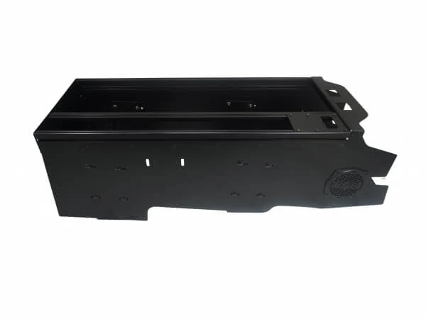 [C-VSW-3000-F150-2] - DISCONTINUED – 12.5" Wide Flat 30" Vehicle-Specific Console for 2021-2024 Ford F-150 Police Responder