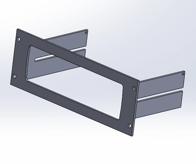[FP-KENNX5M-D] - 3" Faceplate Kenwood NX5000 One-Piece Unit