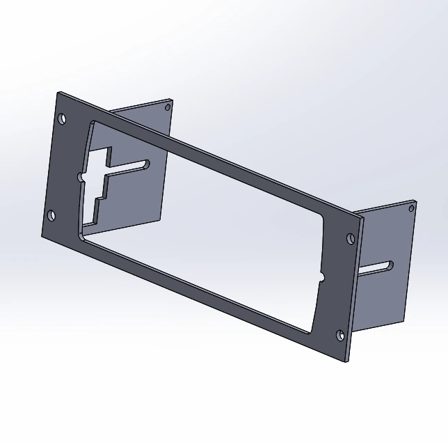 [FP-KENKCH20R] - 3" Faceplate Kenwood CH20 Remote Head