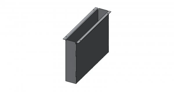 [C-APW-1390] - 13" Accessory Pocket, 9.” Deep for 3.3"W Section of Wide Consoles