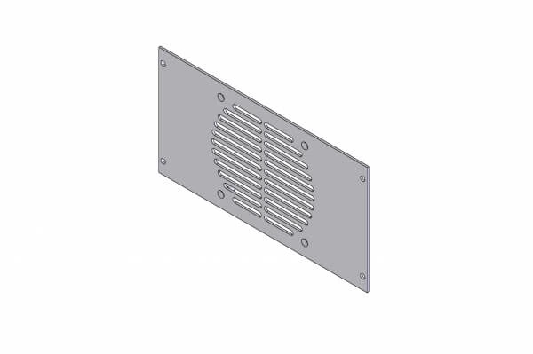 [C-EB45-SPK-1P] - OBSOLETE – 1-Piece Equipment Mounting Bracket, 4.5" Mounting Space for Radio Speaker Mounting