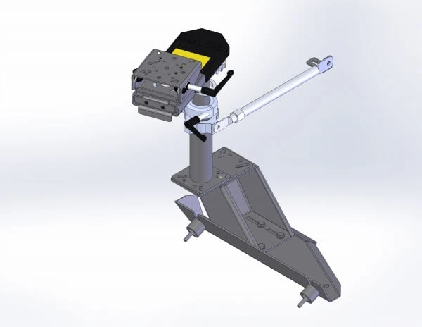 [PKG-PSM-352] - Premium Pedestal Mount package for 2013-2024 Dodge Ram 1500 Special Services Police Truck, Tradesman & 1500, 250