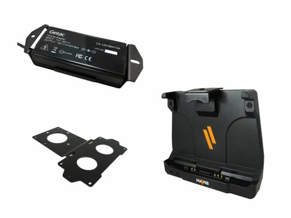 [PKG-DS-GTC-1102-3] - Package – Docking Station For Getac UX10 Tablet With Pass-Thru Antenna Connections, External Power Supply