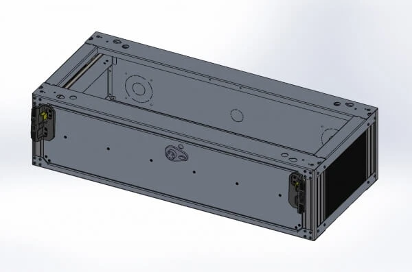 [SBX-1016] - Large Height Wide Storage Drawer with Push-Button Combination Lock