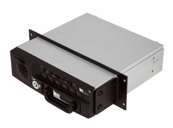 [C-EB25-KSG-1P] - OBSOLETE – 1-Piece Equipment Mounting Bracket, 2.5" Mounting Space, Fits Misc. Kustom G3 Digital Eyewitness DV