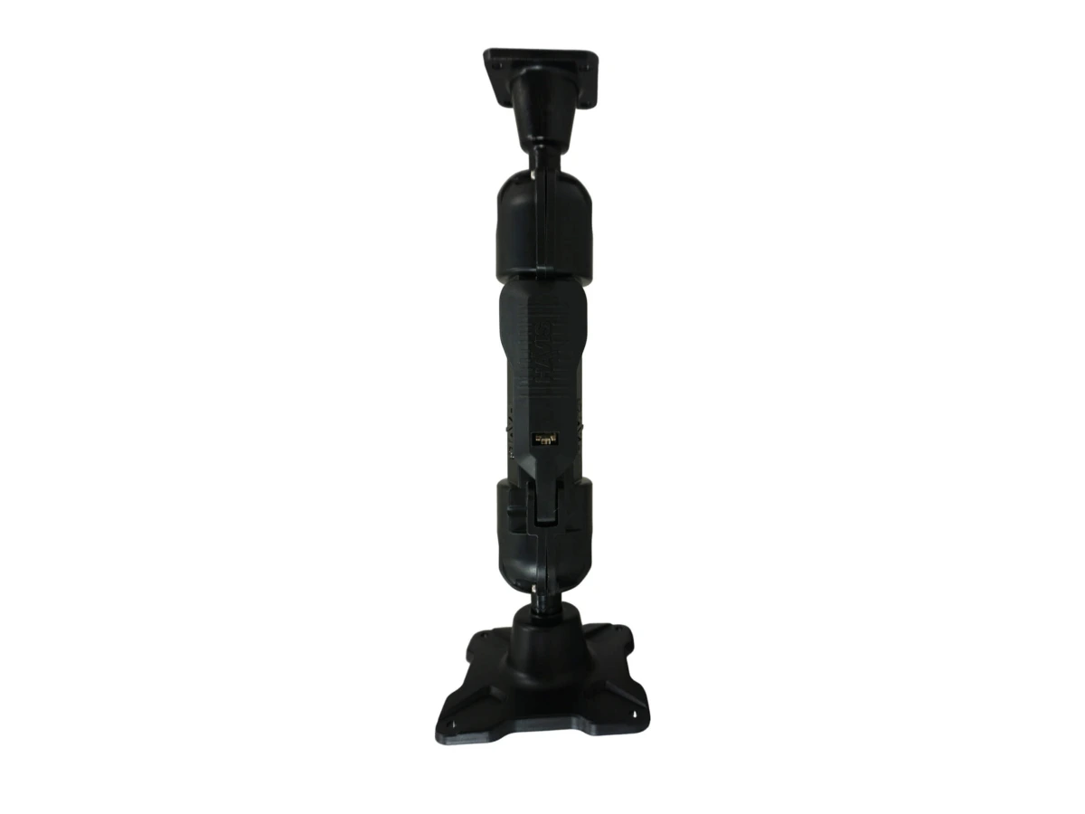 [DBM-1150-CL-0204] Dual Ball Mount with 1.50" Clamp-Style Long Housing, One Long AMPS Plate & One Long VESA 75 Plate