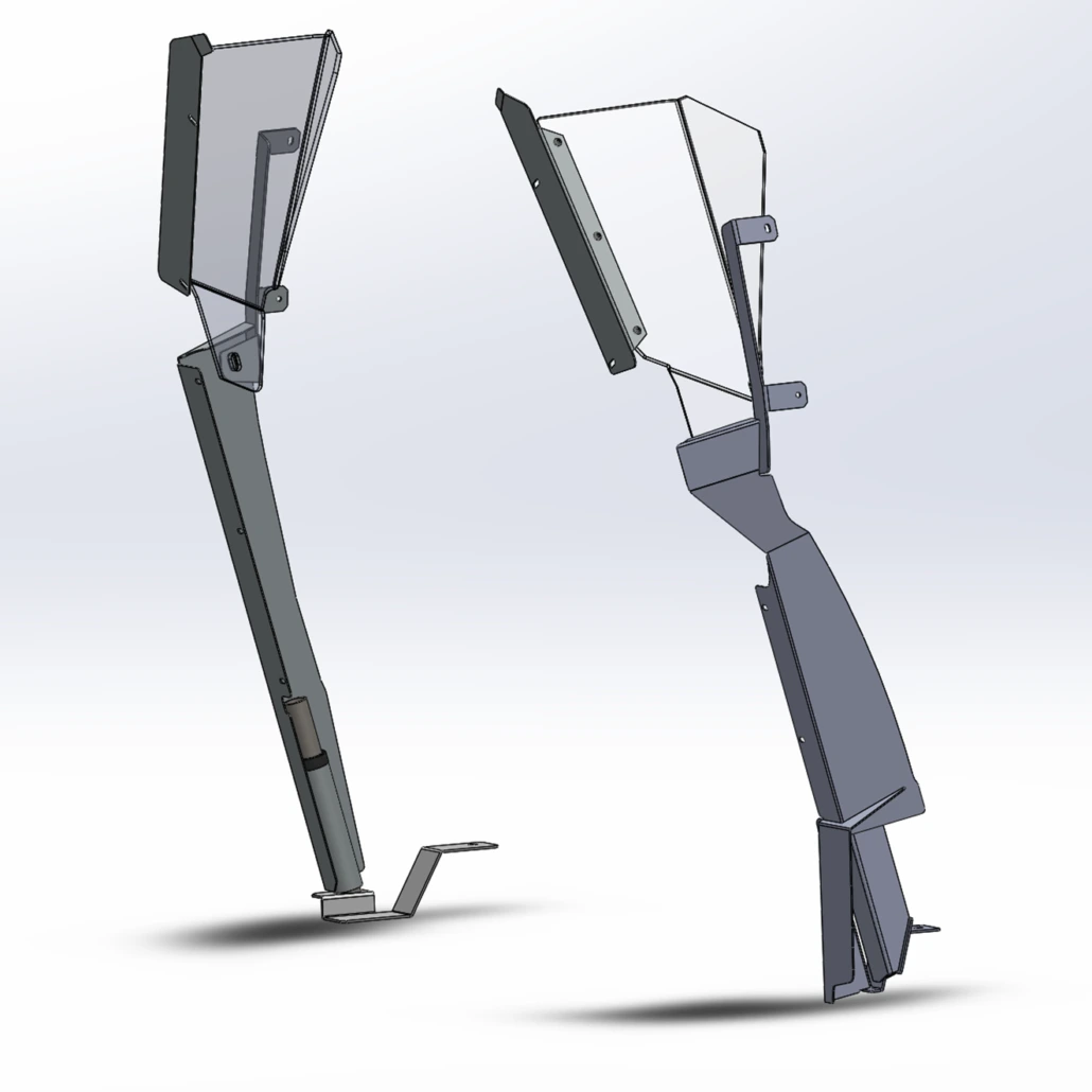 [PM-21TH-BF] - 2021+ Chevy Tahoe Bent-Frame Spacemaker Partition Mounting Kit