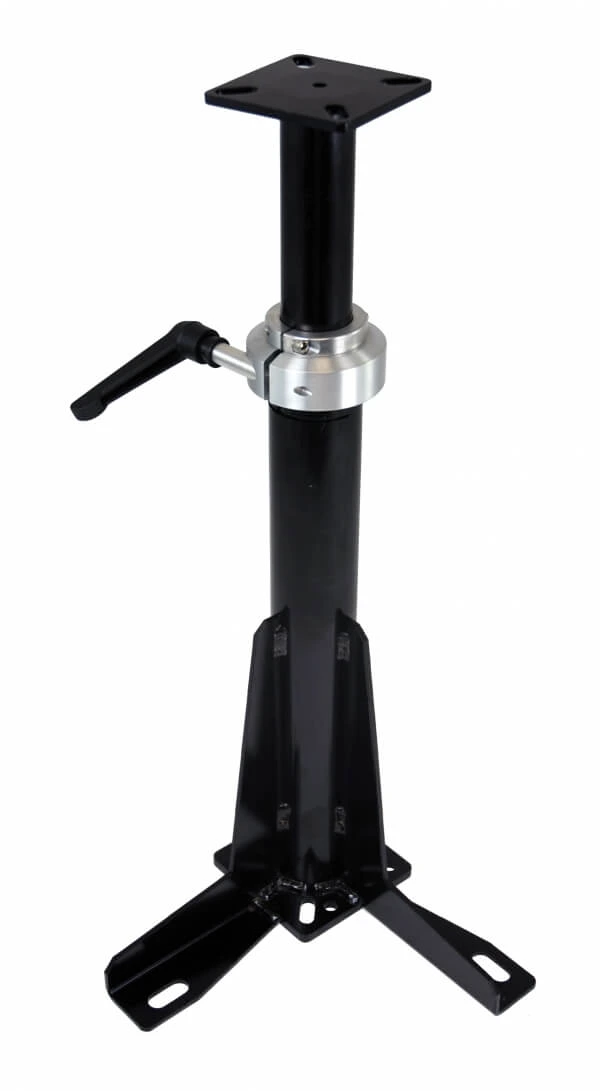 [C-HDM-217] - 16" Heavy-Duty Telescoping Pole, Gusseted Base, Short Handle