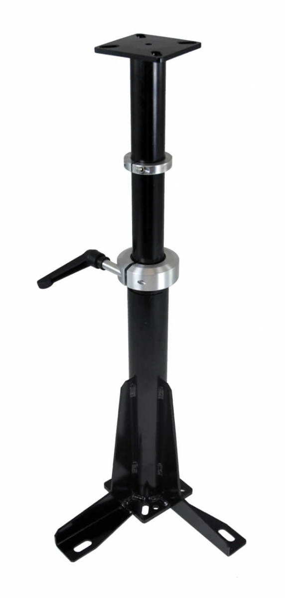 [C-HDM-217] - 16" Heavy-Duty Telescoping Pole, Gusseted Base, Short Handle