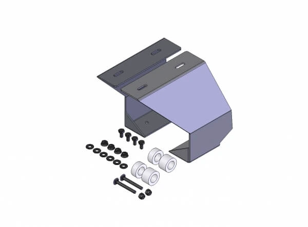 [C-SBX-101-KIT-4] - DISCONTINUED – Storage box option to provide Mounting of C-SBX-101 Universal Storage box in 2013-2019 Ford I