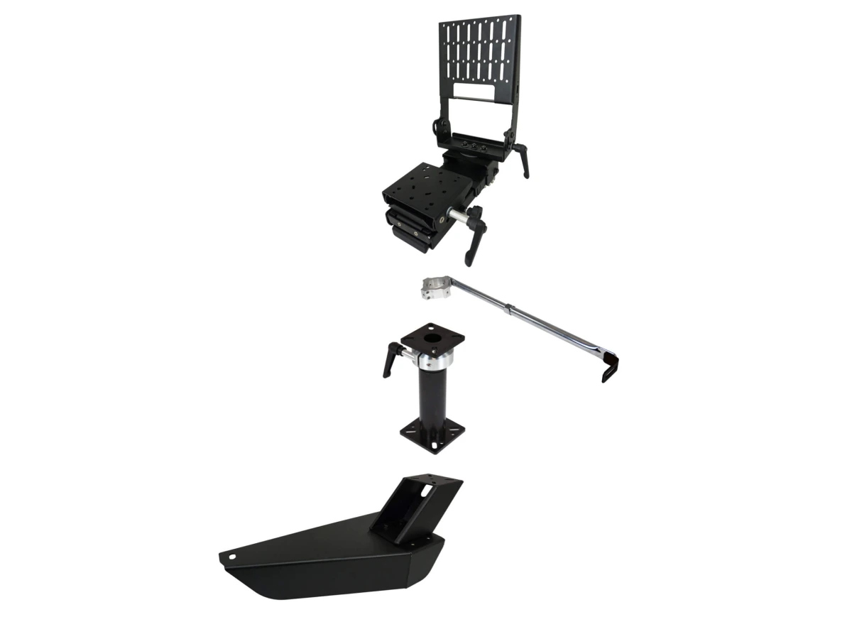 [PKG-PSM-3003-T] Premium Tablet Pedestal Mount Package For 2021-2024 Chevrolet Tahoe, 2019-2024 Silverado & GMC Sierra 1500