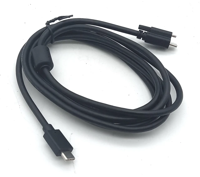 [DS-DA-344] Replacement Upstream USB-C Cable for Rugged USB-C Port Replication Hub with Thumbscrew Retention Feature