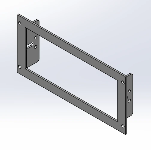 [FP-FPI-SO380R] - 4" Faceplate SoundOff bluePRINT Knob Control Panel