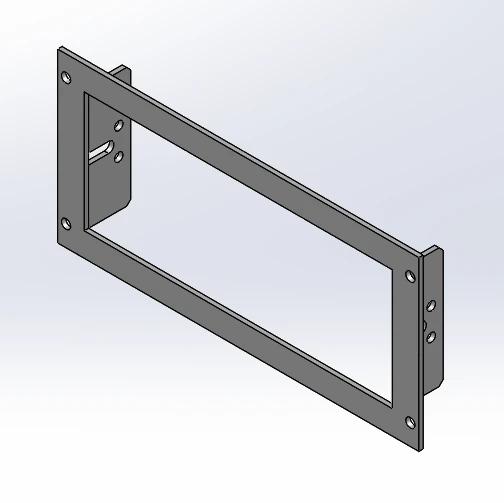 [FP-FPI-SO380R] - 4" Faceplate SoundOff bluePRINT Knob Control Panel