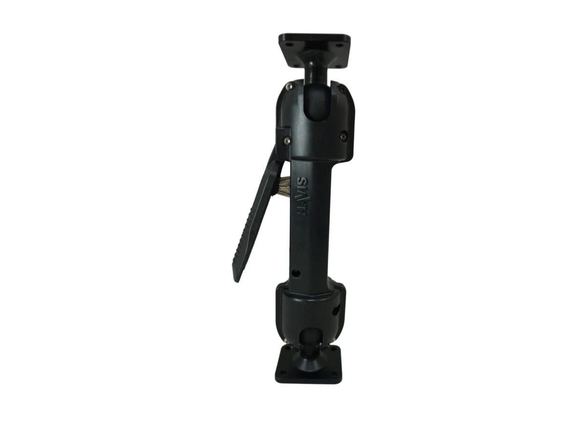 [DBM-1150-CL-0101] Dual Ball Mount with 1.50" Clamp-Style Long Housing & Two Standard AMPS Plates