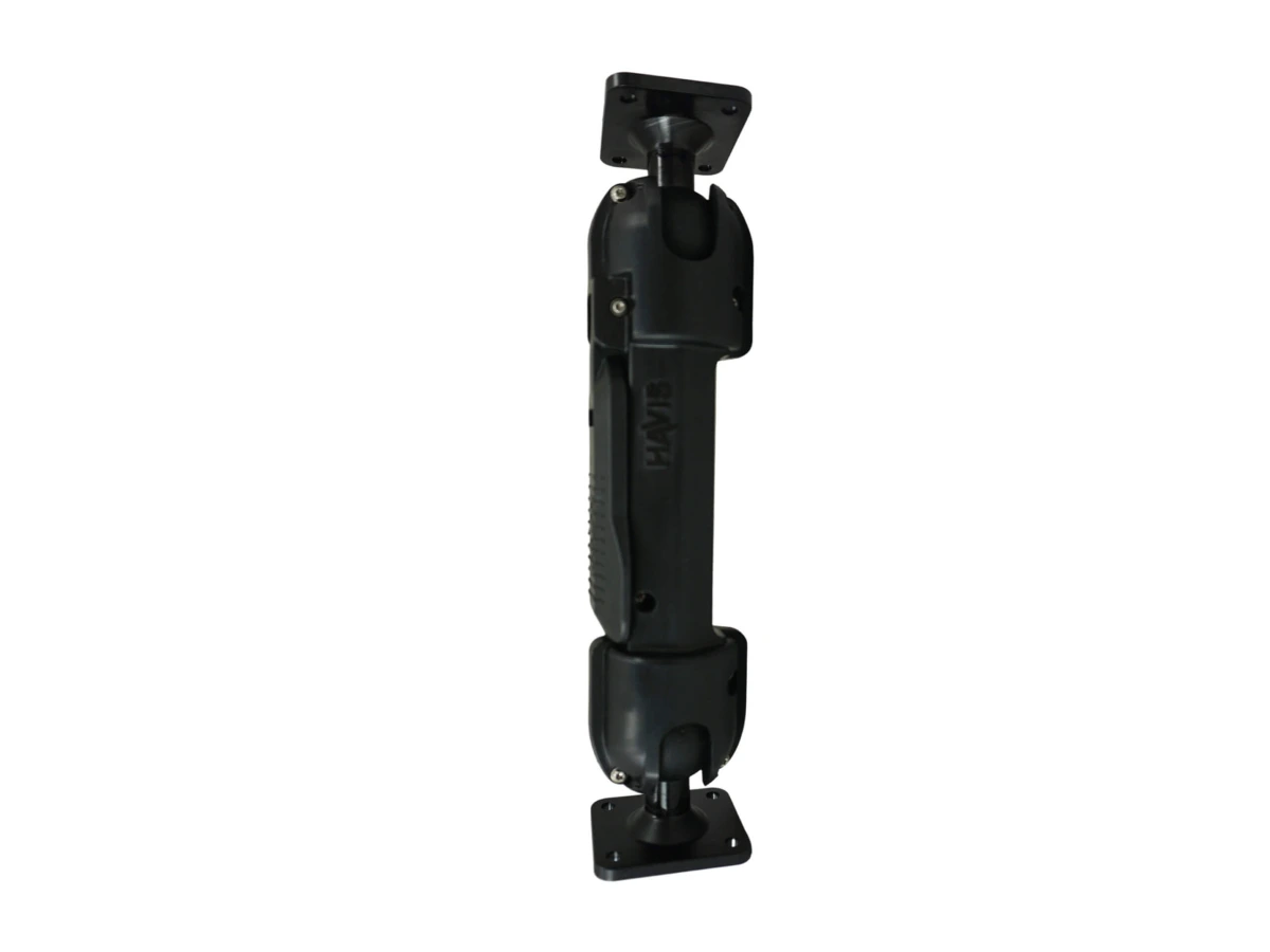[DBM-1150-CL-0101] Dual Ball Mount with 1.50" Clamp-Style Long Housing & Two Standard AMPS Plates