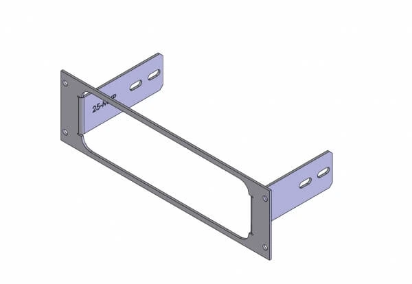 [C-EB25-MXP-1P] - 1-Piece Equipment Mounting Bracket, 2.5" Mounting Space, Fits Motorola XPR 4550