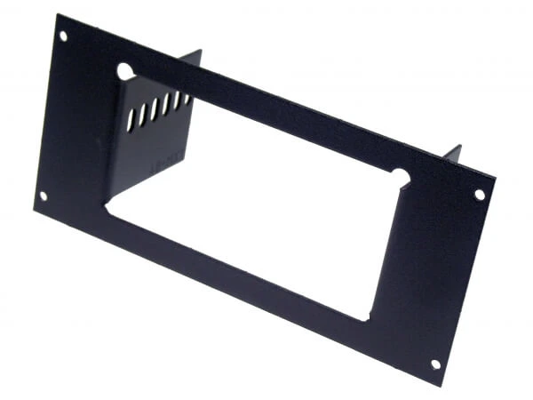 [C-EB40-MXT-1P] - OBSOLETE – 1-Piece Equipment Mounting Bracket, 4" Mounting Space, Fits Motorola XTVA Base Station Vehicle Adap