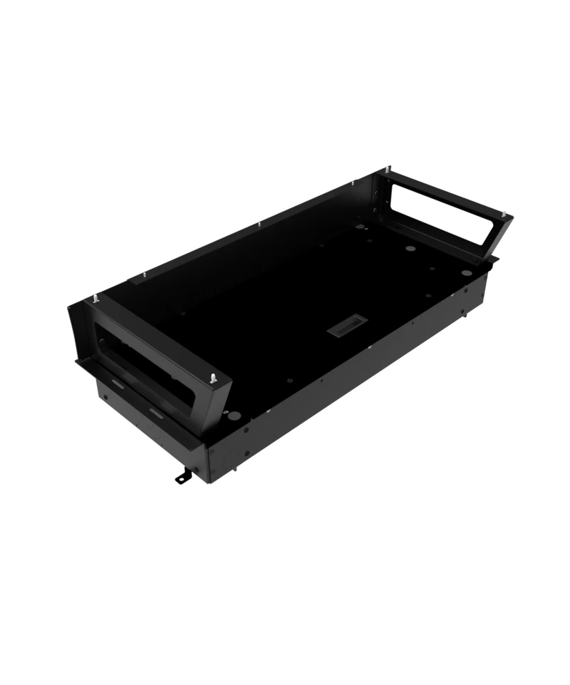 [C-TTP-TAH-105] - Forward Electronics Mounting Trunk Tray Storage Box with Low 7" Risers for 2021-2024 Chevrolet Tahoe