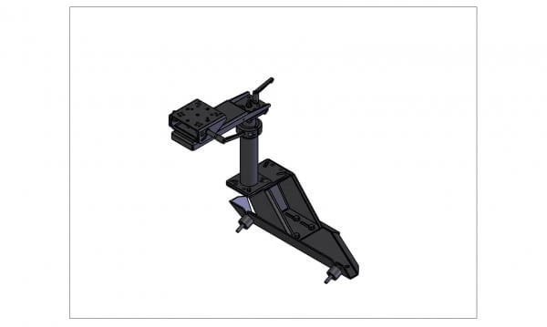[PKG-PSM-152] - Standard Pedestal Mount Package for 2013-2024 Ram 1500 Special Services Police Truck, Tradesman & 1500, 2500 & 3
