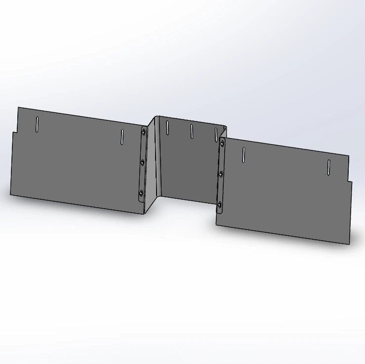 [KP-F150-15-SS] - Ford Trucks F150-550 and Expedition Front Partition Kick Panels No Foot Pocket