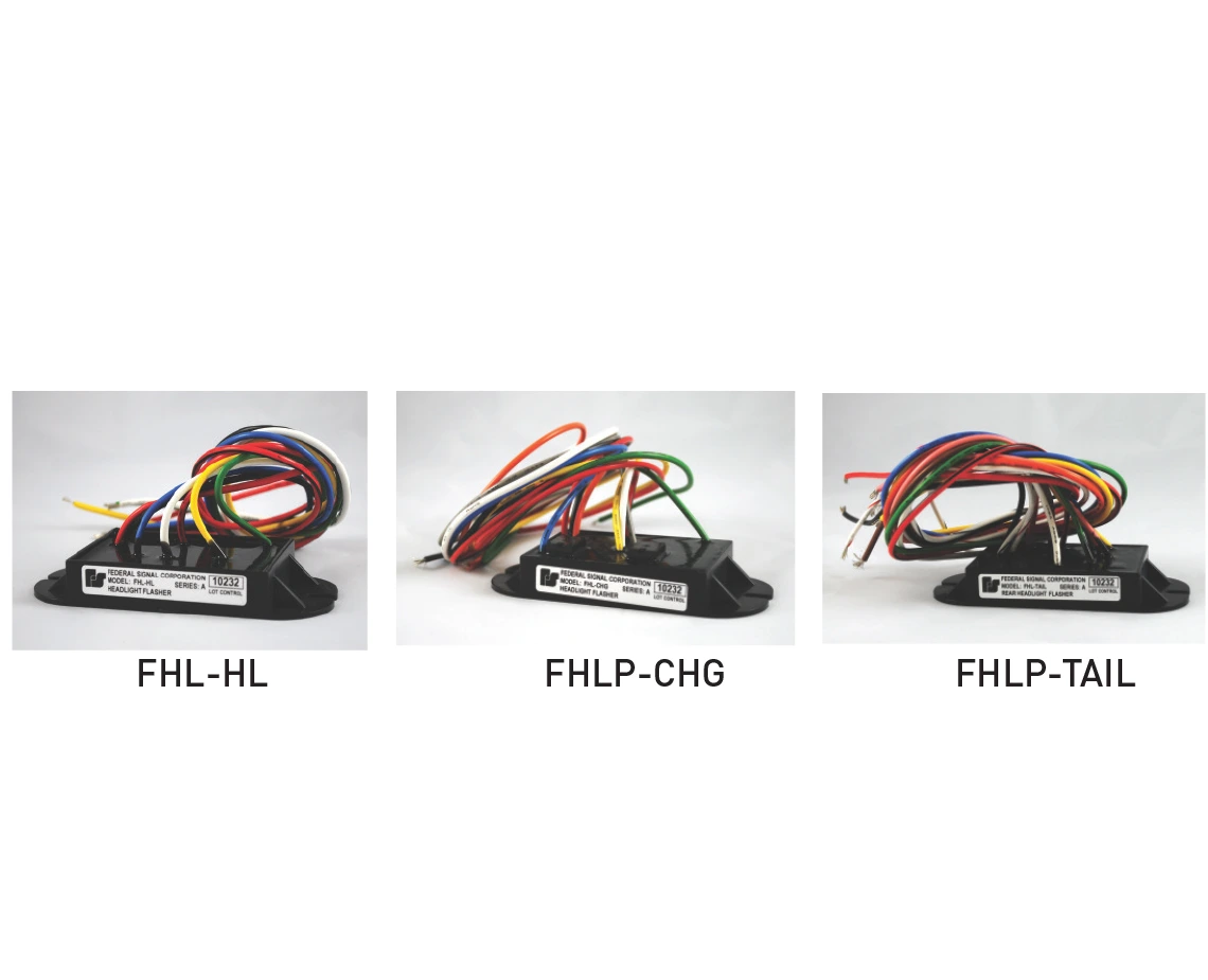 Federal Signal Police/Fire Headlight Taillight Flashers