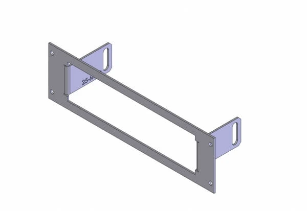 [C-EB25-MRD-1P] - 1-Piece Equipment Mounting Bracket, 2.5" Mounting Space, Fits Motorola Radius & MOTOTRBO™ Radios