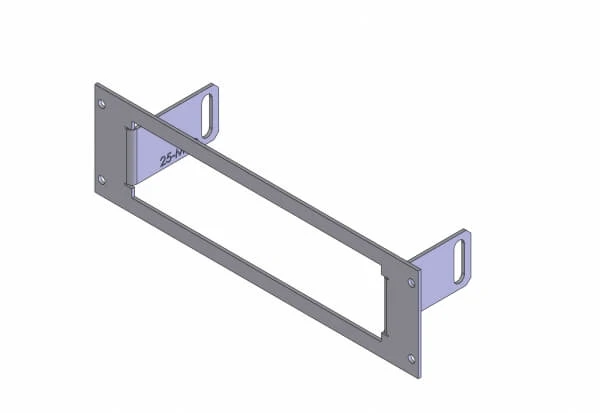 [C-EB25-MRD-1P] - 1-Piece Equipment Mounting Bracket, 2.5" Mounting Space, Fits Motorola Radius & MOTOTRBO™ Radios