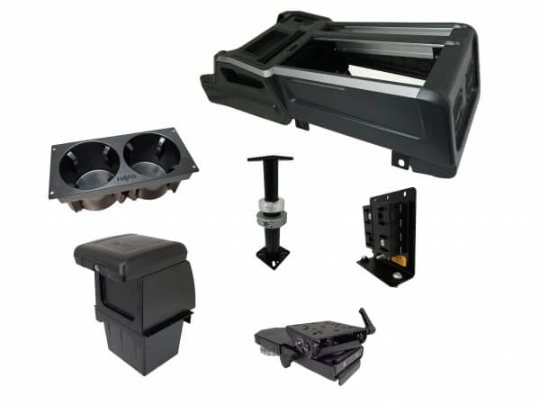 [PKG-VSX-1800-TAH-PM-1] - Package – Wide VSX Console with Front Printer Mount for Laptop Docking Stations for 2021-2024 Chevrole